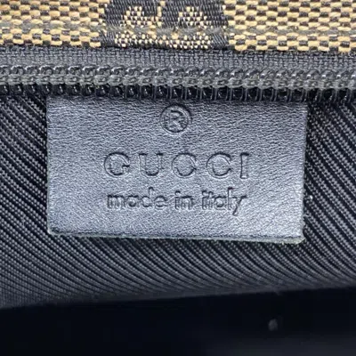 Pre-owned Gucci Beige Brown Canvas Tote Bag () In Multi