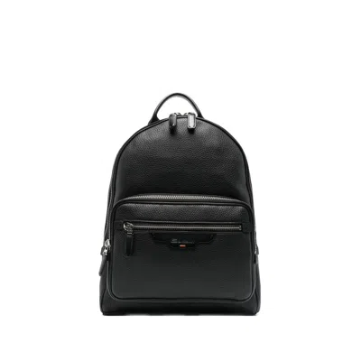 Santoni Backpack In Black