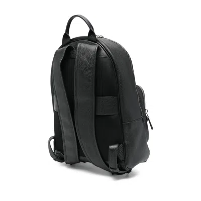 Santoni Backpack In Black