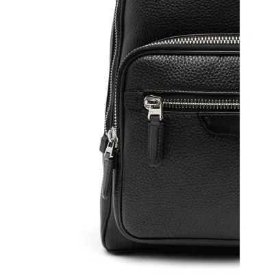 Santoni Backpack In Black