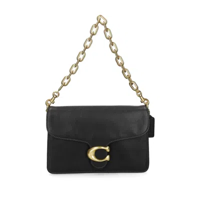 Coach Tabby Chain Leather Shoulder Bag In Pattern