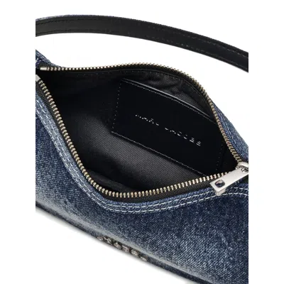 Marc Jacobs Denim Shoulder Bag In Blue