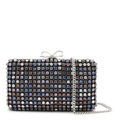 Self-portrait Crystal Embellished Clutch
