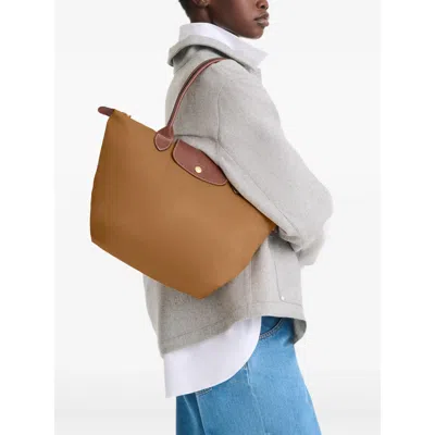 Longchamp Bags Yellow, Brown