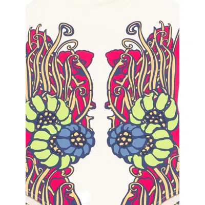 La Doublej Floral Print Swimsuit