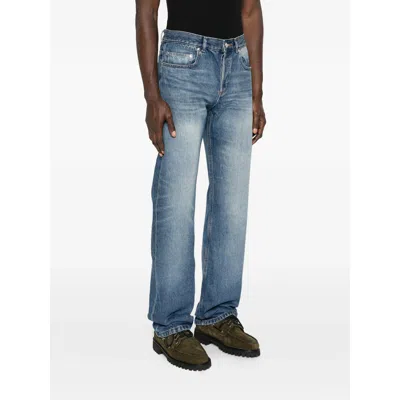 Apc Five-pocket Jeans In Blue