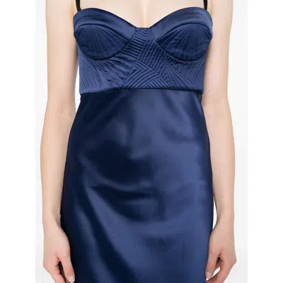 Anna October Dresses Blue In Blue