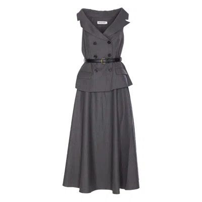 Self-portrait Dresses Gray