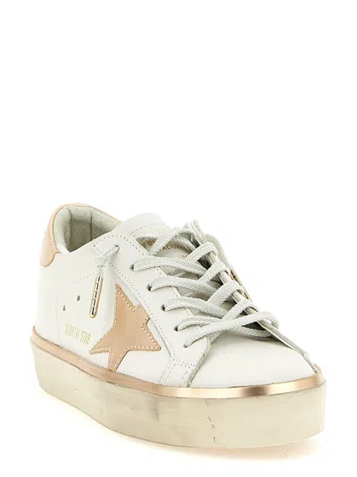 Golden Goose Deluxe Brand Hi Star Lace-up Sneakers In White