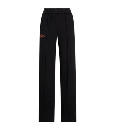 Dolce & Gabbana Cotton Logo Sweatpants In Black