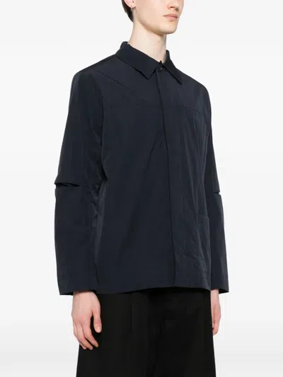 Ymc You Must Create Chest Pockets Jacket In Blue