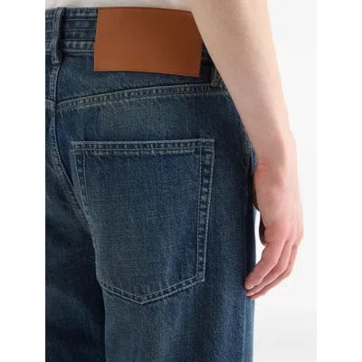 Jil Sander Blue Trousers Men In Blue