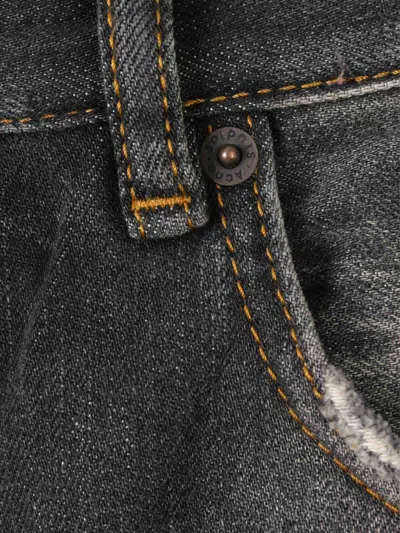 Acne Studios Flared Jeans In Black