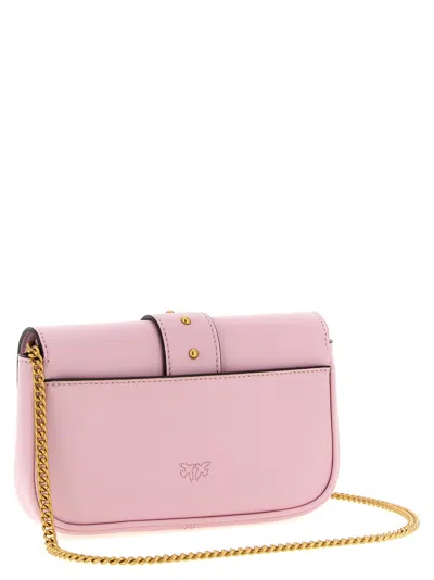 Pinko Pocket Love One Studs Birds Crossbody Bag