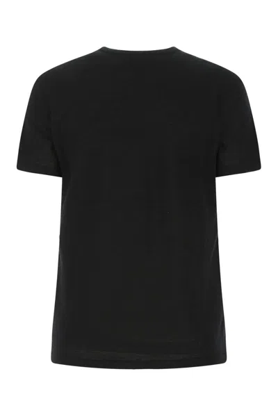 Co Crew-neck T-shirt In Black
