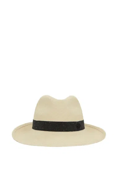 Maison Michel Scarfs In Neutral