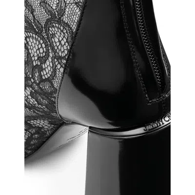 Jimmy Choo Kiss Lace Zip Ankle Boots