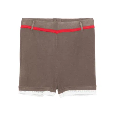 Siedres Shorts Brown In Gray
