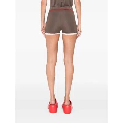 Siedres Shorts Brown In Gray