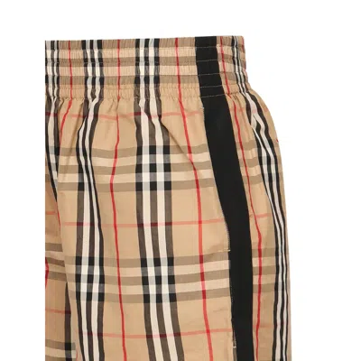 Burberry Shorts Neutral In Brown