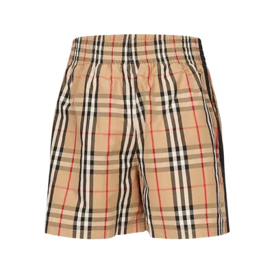 Burberry Shorts Neutral In Brown