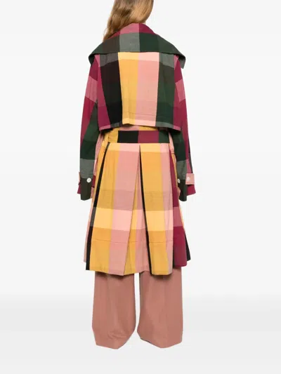 Marrakshi Life The Trech Coat In Multi