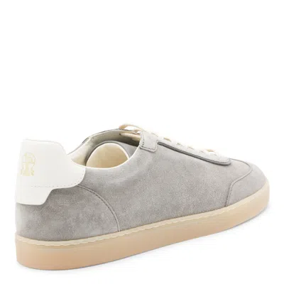 Brunello Cucinelli Sneakers Blacks And Greys In Multi