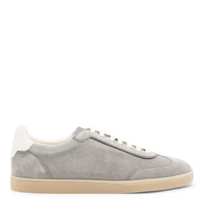 Brunello Cucinelli Sneakers Blacks And Greys In Multi