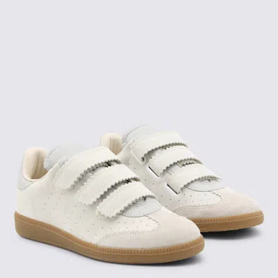 Isabel Marant Beth Mixed Leather Triple-grip Sneakers In Multi