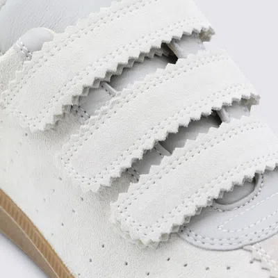 Isabel Marant Beth Mixed Leather Triple-grip Sneakers In Multi