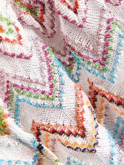 Missoni Zigzag-pattern Playsuit In Multi