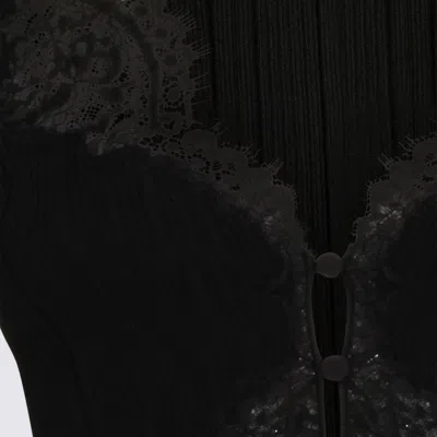 Self-portrait Top Blacks And Greys In Black