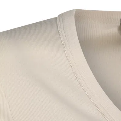 Fabiana Filippi Cotton T-shirt In Neutral
