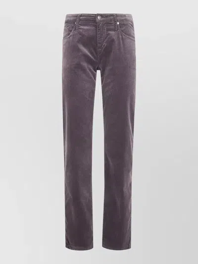 7 For All Mankind Calie Straight Leg Trousers Five Pocket In Brown
