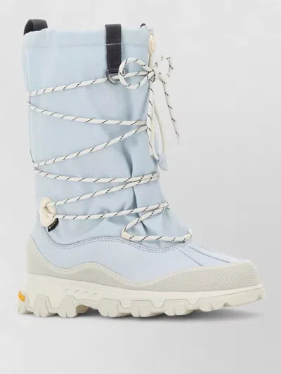 Ugg Metropeak High Top Fabric Boots Rubber Sole In Blue