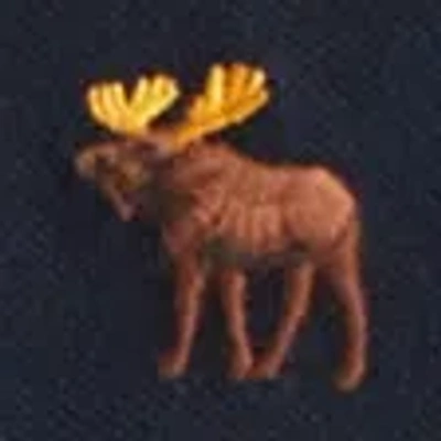 Abercrombie & Fitch Signature Icon Don't Sweat It Polo In Blue