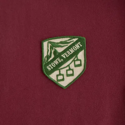 Abercrombie & Fitch Long-sleeve Rugby Polo In Red