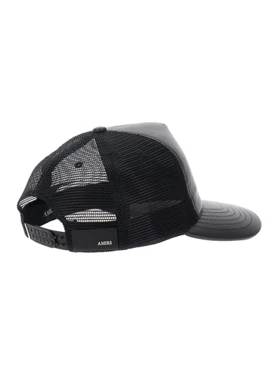 Amiri Logo-patch Baseball Hat In Black