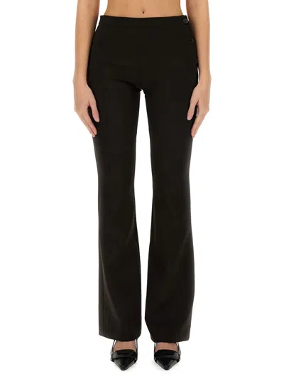 Courrèges Courreges Women Tailored Pants Oblique In Black