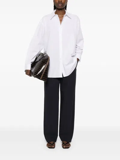 Totême Toteme Women Organic Cotton Shirt In White