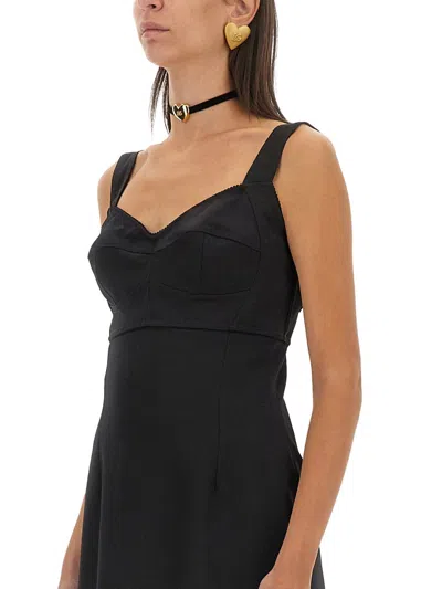 Dolce & Gabbana Women Mini Dress In Black