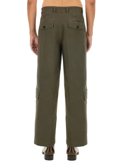 Dries Van Noten Men Pants "paxford" In Green