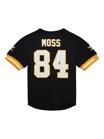 Mitchell & Ness Nfl Vikings 2000 Randy Moss T-shirt In Black