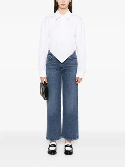 Agolde Gerade Harper Jeans In Blue