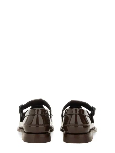 Hereu Alber Moccasin T-bar In Brown