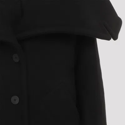 Jacquemus Coat In Black