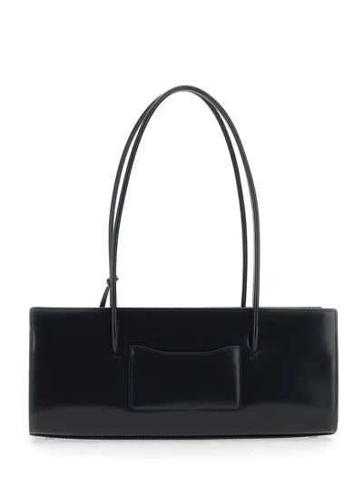 Marc Jacobs The Mirror Satchel In Black