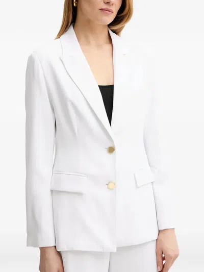 Fracomina Single-breasted Blazer In White