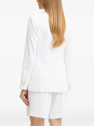 Fracomina Single-breasted Blazer In White