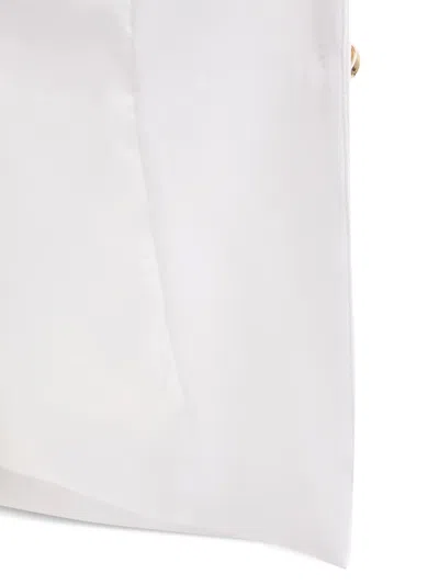 Fracomina Single-breasted Blazer In White